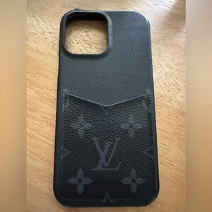 Louis Vuitton IPhone Eclipse Pro Max Phone Case - EUC